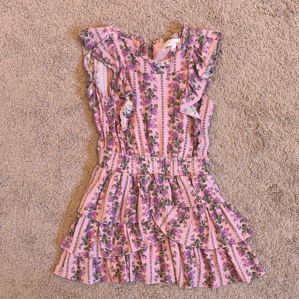 LoveShackFancy Decker Floral Kids Dress